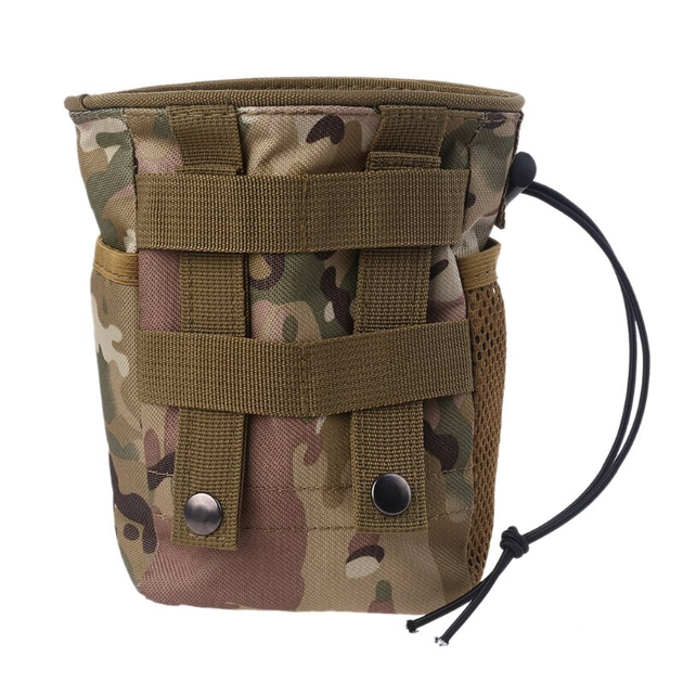 Подсумок сброса пустых магазинов с MOLLE - Тактический Мешок Сумка для гильз Clefers Tactical C21 - Мультикам (5002224) - изображение 6