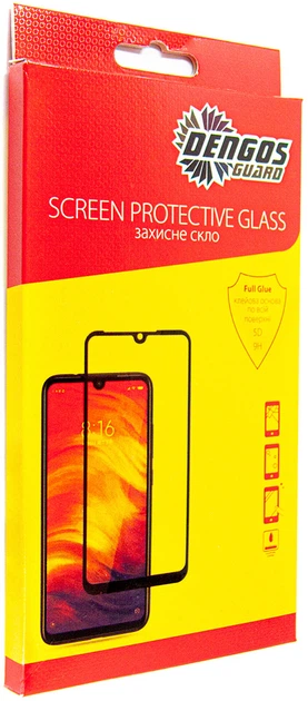 Захисне скло DENGOS для смартфона Samsung Galaxy M14 5G Black (TGFG-268) - зображення 4