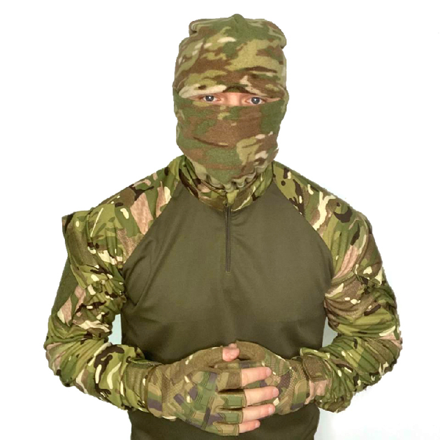 Боевая рубашка тактическая убакс мультикам/пиксель Кулмакс 52 (XL) - изображение 1