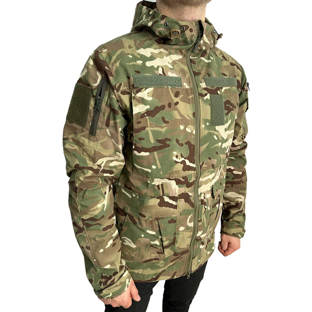 Тактическая куртка летняя рип-стоп мультикам 60 (5XL) - изображение 1