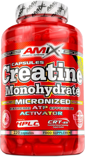 Креатин Amix Creatine Monohydrate 220 капсул (8594159532724) - зображення 1