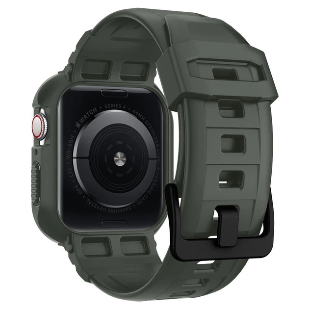 Чохол-ремінець Spigen Rugged Armor Pro Apple Watch 45 mm Military Green (062CS26016) - зображення 2