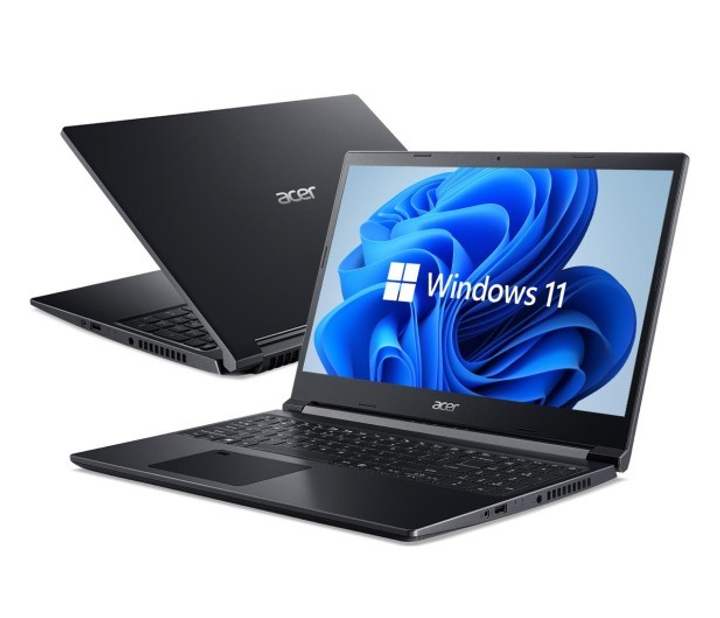Ноутбук Acer Aspire 7 R5-5625U/8GB/512/Win11X RTX3050 Игровой / Сканер отпечатка пальца - изображение 1