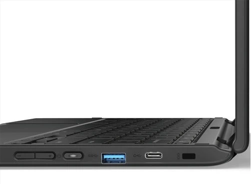 Ноутбук 11.6" Lenovo 500e Intel Celeron N3450 RAM 4GB eMMC 32GB Chrome OS h2 - Фото 5 Ноутбук 11.6" Lenovo 500e Intel Celeron N3450 RAM 4GB eMMC 32GB Chrome OS h2 - зображення 5