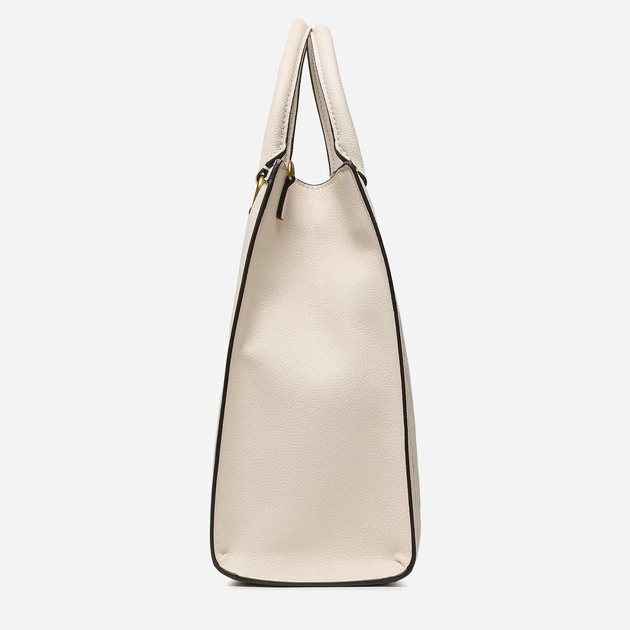 Сумка-шоппер жіноча GUESS ABEY ELITE TOTE HWQB8558230-STO Молочна (800070292870) - зображення 4