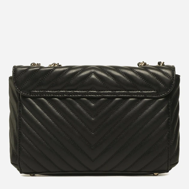 Сумка крос-боді жіноча GUESS KEILLAH CONVERTIBLE XBODY FLAP HWQG8690210-BLA Чорна (800070292877) - зображення 6