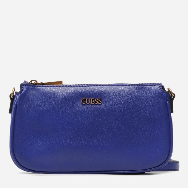 Сумка жіноча крос-боді GUESS NELL DOUBLE POUCH CROSSBODY HWVB8678700-VIO Синя (800070292923) - зображення 10
