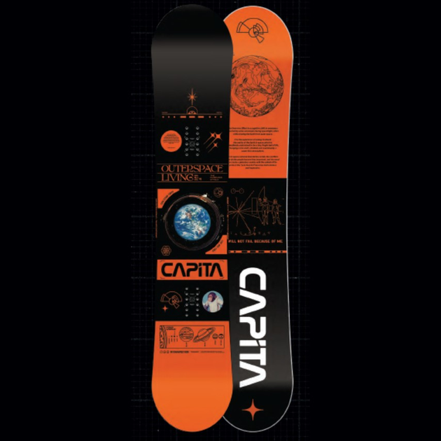 Сноуборд CAPITA Outerspace Living snowboard универсальная доска Капита ...