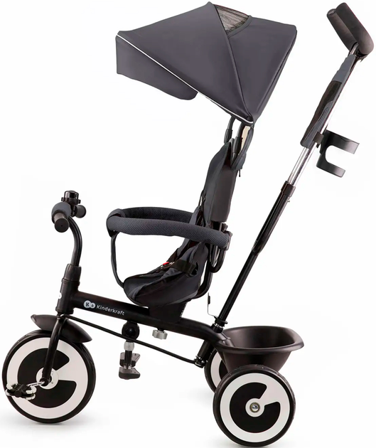 Трехколесный велосипед KinderKraft Aston Malachite Grey (5902533922383) (KRASTO00GRY0000) - изображение 2