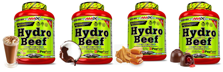 Protein Amix Hydro Beef Protein 2000 g Kawa Czekoladowa (8594159538429) - obraz 7