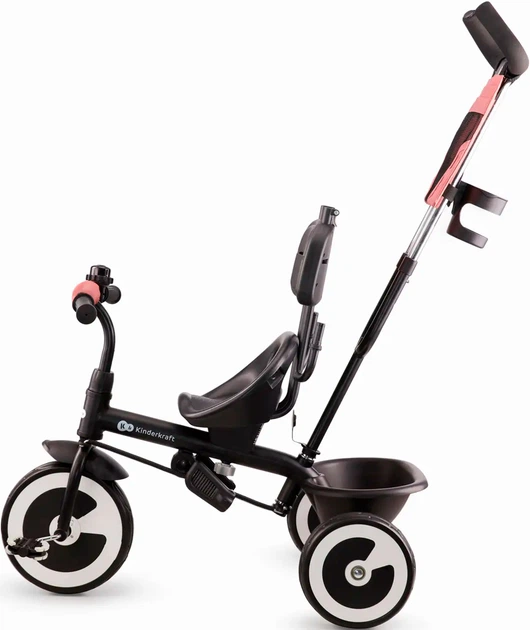 Rowerek Trójkołowy KinderKraft Aston Różowy Róż (KRASTO00PNK0000) - obraz 5