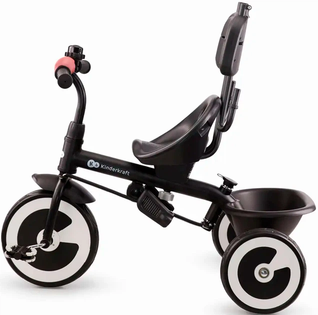 Rowerek Trójkołowy KinderKraft Aston Różowy Róż (KRASTO00PNK0000) - obraz 7
