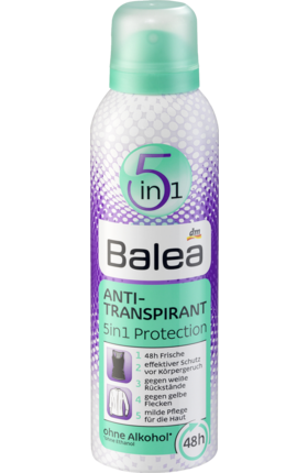 Дезодорант женский Balea 5 in1 Protection 200мл - изображение 3