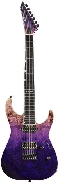 Электрогитара семиструнная ESP E-II M-II 7NT HS (Purple Natural Fade ...