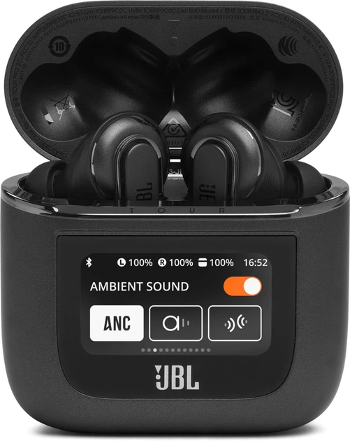 Słuchawki JBL Tour Pro 2 Black (JBLTOURPRO2BLK) - Zdjęcie 8 Słuchawki JBL Tour Pro 2 Black (JBLTOURPRO2BLK) - obraz 8