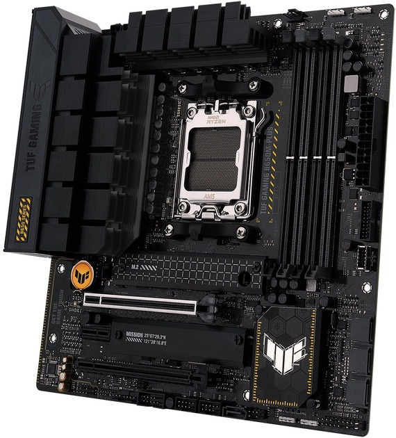 Материнская плата MicroATX Asus TUF GAMING B650M-PLUS Socket AM5/AMD B650/1хHDMI/DisplayPort - изображение 2