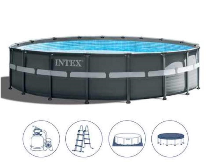 Каркасный бассейн Intex 549 x 132 см (26330) – фото, отзывы ...