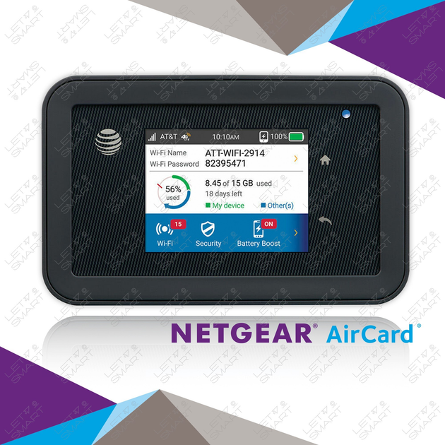 4G LTE WiFi роутер NETGEAR AC815S LTE OEM | 450 Мбіт/с (Cat.9) | Два ...