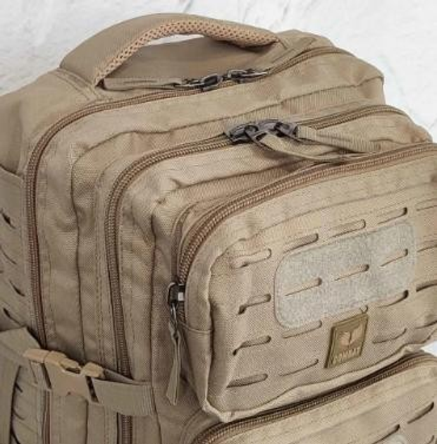 Тактичний штурмовий армійський рюкзак Combat 45л - изображение 2