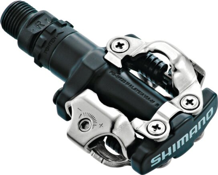 Педали контактные Shimano PD-M520, SPD черные 