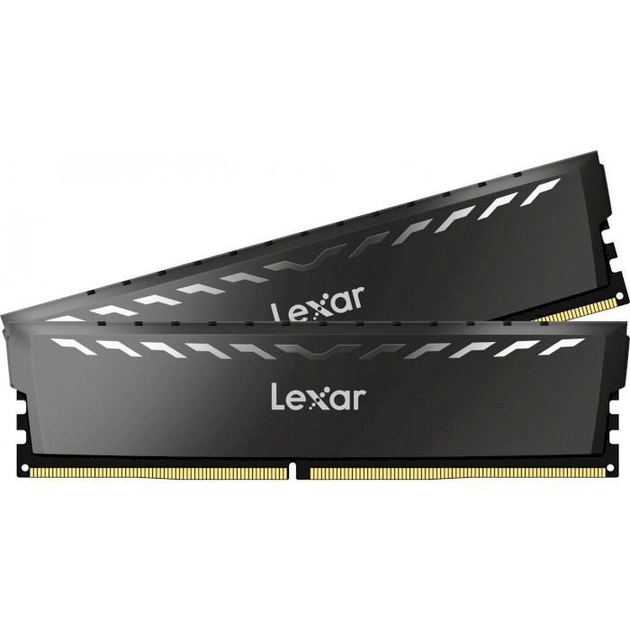 Модуль памяти LEXAR Thor DDR4 3200MHz 32GB Kit 2x16GB (LD4BU016G-R3200GDXG) - изображение 1