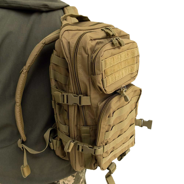 Тактический рюкзак Mil-Tec 40л койот. 48 - изображение 2