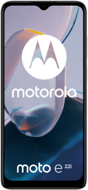 Smartfon Motorola Moto E22i 2/32GB White Winter (PAVX0004PL) - obraz 1