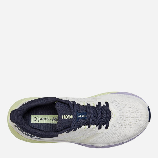 Жіночі кросівки для бігу HOKA ONE ONE Arahi 5 Wide 1115013 39 1/3 Білі (194715588639) - зображення 4