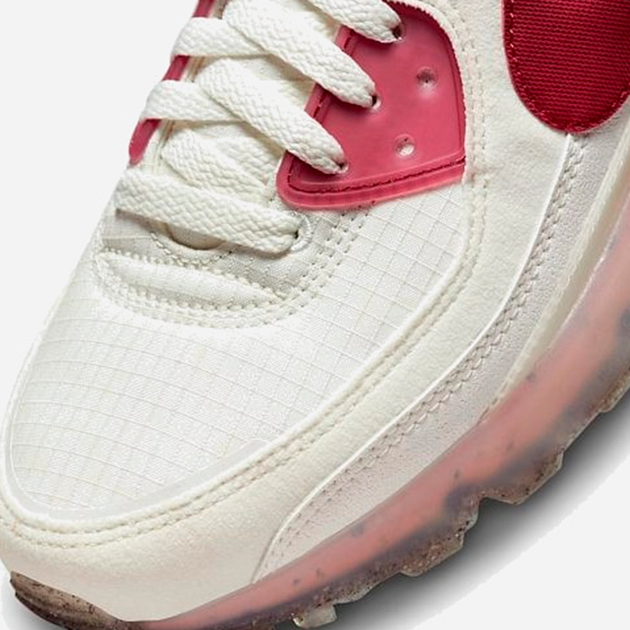 Buty sportowe damskie na platformie do kostki Nike Air Max Terrascape 90 DC9450-100 39 25 cm Białe (19524351173116) - obraz 7