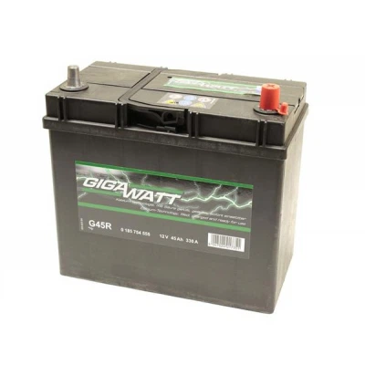 Аккумулятор автомобильный GigaWatt 45А (0185754555) - изображение 2