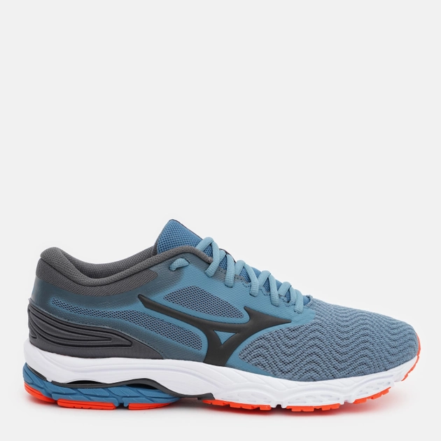 Акція на Чоловічі кросівки для бігу Mizuno Wave Prodigy 4 J1GC221051 40 (6.5UK) 25.5 см Сірий/Блакитний від Rozetka