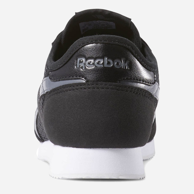 Buty sportowe damskie z siatką na platformie do kostki oddychające Reebok Royal Classic Jogger 2BB CN7393 40 (9US) 26 cm Czarne (4061617453241) - obraz 4