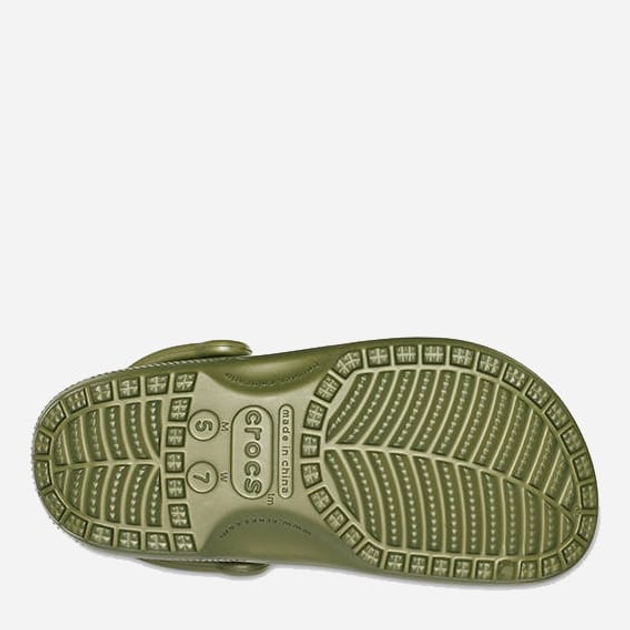 Chodaki męskie Crocs Classic Clog 10001-309 46-47 (M12) 28.8 cm Khaki (841158050826) - obraz 3
