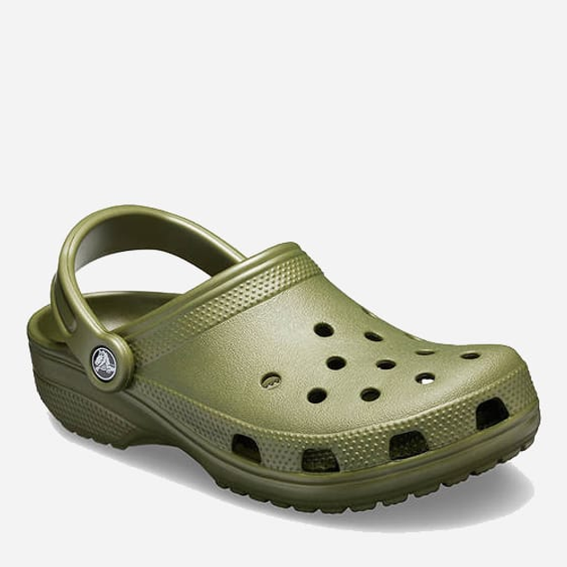 Chodaki męskie Crocs Classic Clog 10001-309 41-42 (M8/W10) 25.5 cm Zielone (841158050789) - obraz 2