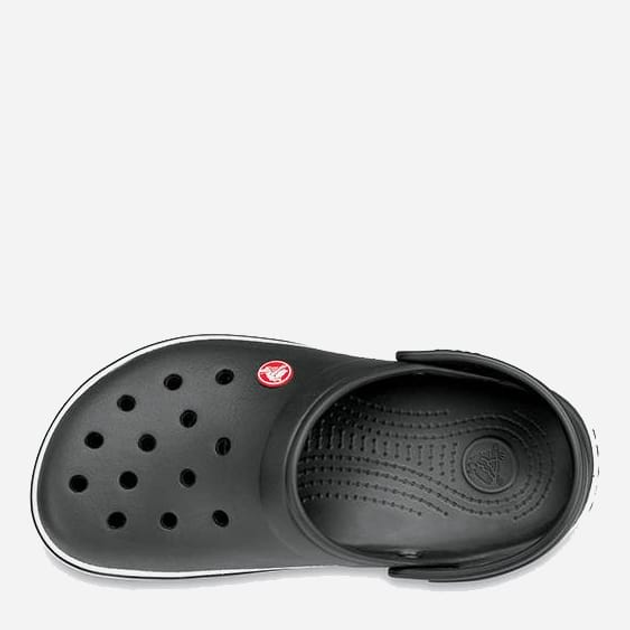 Chodaki męskie Crocband Clog 11016-001 43-44 (M10/W12) 27.2 cm Czarne (883503475984) - obraz 4