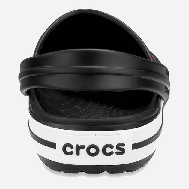 Chodaki męskie Crocband Clog 11016-001 43-44 (M10/W12) 27.2 cm Czarne (883503475984) - obraz 6