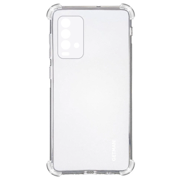 Чехол Fiji Proof для Xiaomi Redmi 9T бампер с усиленными бортами Transparent - Фото 2 Чехол Fiji Proof для Xiaomi Redmi 9T бампер с усиленными бортами Transparent - изображение 2