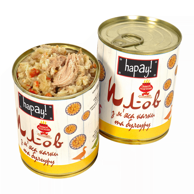 Плов Hapay з м’яса качки та булгуру 340 г - изображение 2
