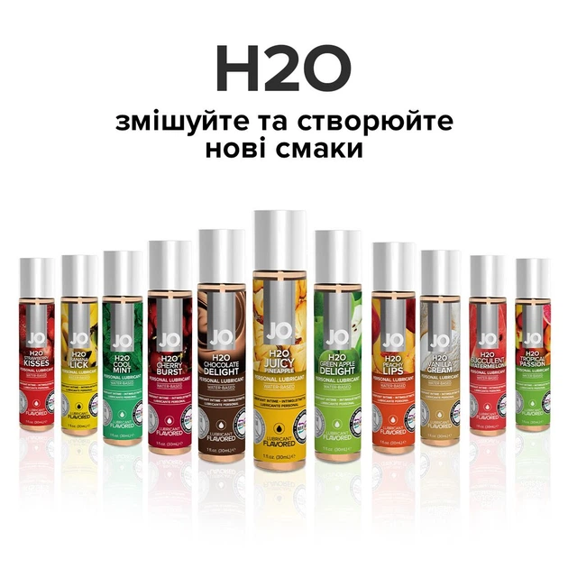 Лубрикант на водній основі JO H2O - Juicy Pineapple, 30 мл - зображення 5
