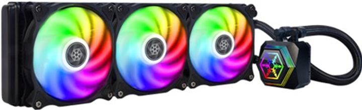 Система жидкостного охлаждения SilverStone Perma Frost Premium PF360-ARGB-V2 (SST-PF360-ARGB-V2) - изображение 1