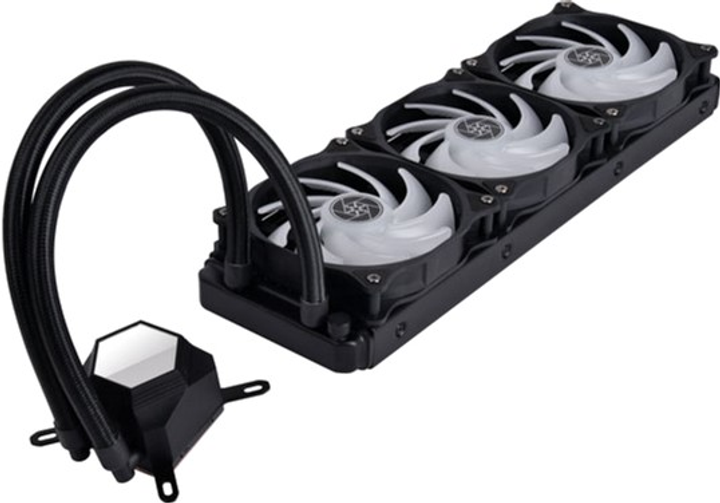 Система жидкостного охлаждения SilverStone Perma Frost Premium PF360-ARGB-V2 (SST-PF360-ARGB-V2) - изображение 2