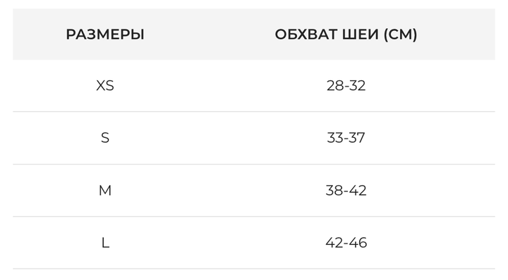 Ортопедический воротник на шейный отдел позвоночника Филадельфия Бандаж с фиксацией подбородка Orthopoint ERS-111 Размер M - изображение 4