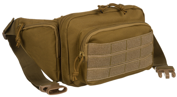 Тактическая сумка на пояс 410*170*90мм поясной рюкзак PETERSON 716-02-8992-Khaki - изображение 1