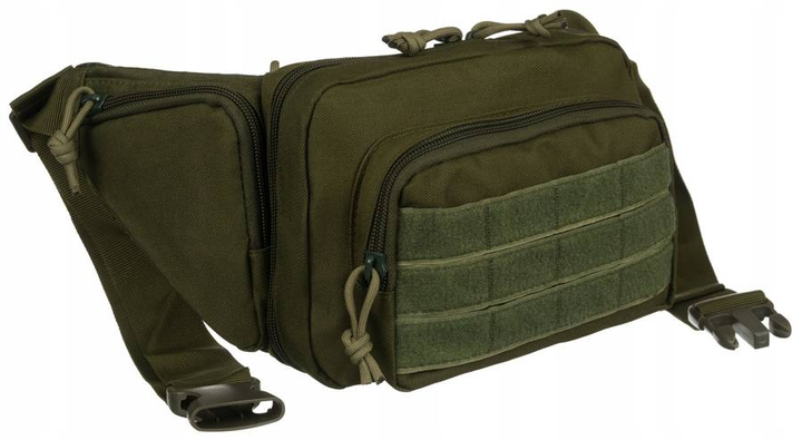 Тактическая сумка на пояс 410*170*90мм поясной рюкзак PETERSON 716-02-8992-Army-Green - изображение 1