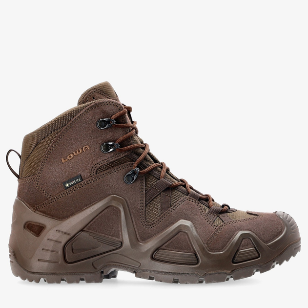 Тактичні черевики Lowa Zephyr GTX MID TF, Dark Brown (EU 46 / UK 11) - зображення 1