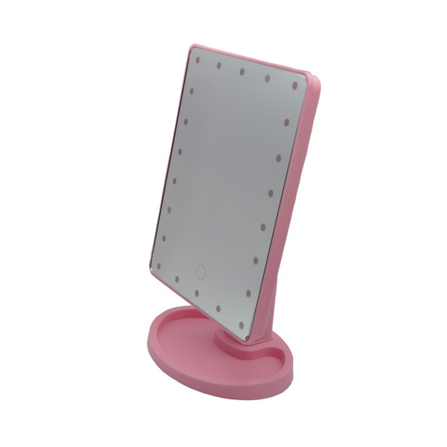 Зеркало для макияжа Large Led Mirror настольное с LED подсветкой 22 ...