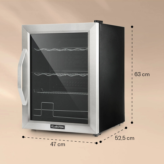 Вітринний холодильник для напоїв Klarstein Beersafe XL 60l – фото ...