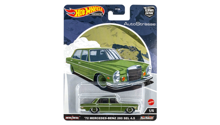 Машинка Premium Hot Wheels '72 Mercedes-Benz 280 SEL 4.5 Car Culture 1:64 HCK18 Green 1шт – фото, відгуки, характеристики в інтернет-магазині ROZETKA від продавця: RM Store | Купити в Україні: Києві, Харкові, Машинка Premium Hot Wheels '72 Mercedes-Benz 280 SEL 4.5 Car Culture 1:64 HCK18 Green 1шт – фото, відгуки, характеристики в інтернет-магазині ROZETKA від продавця: RM Store | Купити в Україні: Києві, Харкові,