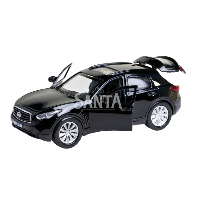Машинка Автомодель Infiniti Qx70 Чорний, TechnoPark 12*5*4см.(QX70-BK) - зображення 7