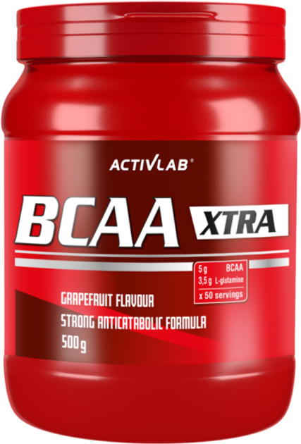 Амінокислоти ActivLab BCAA Xtra 500 г Лимон (5907368844855) - зображення 1